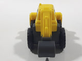 2015 Mattel Hit Bob The Builder Back Hoe Yellow Plastic Die Cast Toy Car Vehicle