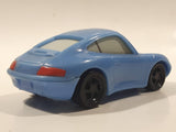 2006 McDonald's Disney Pixar Cars Sally Porsche Light Blue Pullback Plastic Die Cast Toy Car Vehicle