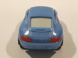 2006 McDonald's Disney Pixar Cars Sally Porsche Light Blue Pullback Plastic Die Cast Toy Car Vehicle