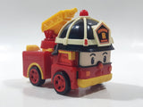 2013 Silverlit Hong Kong ROI Visual/EBS Fireman Rescue Fire Truck Red Plastic Toy Car Vehicle Transformer