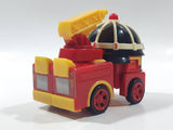 2013 Silverlit Hong Kong ROI Visual/EBS Fireman Rescue Fire Truck Red Plastic Toy Car Vehicle Transformer