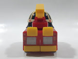 2013 Silverlit Hong Kong ROI Visual/EBS Fireman Rescue Fire Truck Red Plastic Toy Car Vehicle Transformer