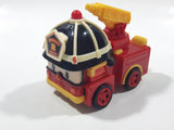 2013 Silverlit Hong Kong ROI Visual/EBS Fireman Rescue Fire Truck Red Plastic Toy Car Vehicle Transformer