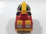 2013 Silverlit Hong Kong ROI Visual/EBS Fireman Rescue Fire Truck Red Plastic Toy Car Vehicle Transformer