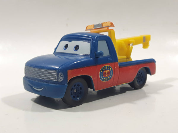 Mattel Disney Pixar Cars Tow Truck Piston Cup Racing Series Blue Red Yellow Plastic Toy Car Vehicle