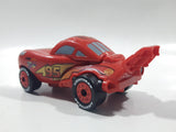 Disney Pixar Cars Lightning McQueen #95 Rust-eze Red Plastic Toy Car Vehicle