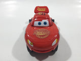 Disney Pixar Cars Lightning McQueen #95 Rust-eze Red Plastic Toy Car Vehicle