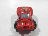 Disney Pixar Cars Lightning McQueen #95 Rust-eze Red Plastic Toy Car Vehicle