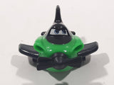 Disney Pixar Cars Mini Racers Planes Y4578 Airplane Green and Black Plastic Diecast Toy Car Vehicle