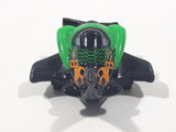 Disney Pixar Cars Mini Racers Planes Y4578 Airplane Green and Black Plastic Diecast Toy Car Vehicle