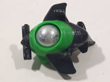 Disney Pixar Cars Mini Racers Planes Y4578 Airplane Green and Black Plastic Diecast Toy Car Vehicle