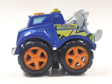 2011 Hasbro Tonka Lil Chuck & Friends Tow Truck Blue Die Cast Toy Car Vehicle C-295C