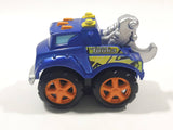 2011 Hasbro Tonka Lil Chuck & Friends Tow Truck Blue Die Cast Toy Car Vehicle C-295C