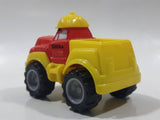 2000 Maisto Hasbro Tonka Lil Chuck & Friends Dump Truck Red and Yellow Die Cast Toy Car Vehicle