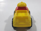 2000 Maisto Hasbro Tonka Lil Chuck & Friends Dump Truck Red and Yellow Die Cast Toy Car Vehicle