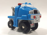 2003 Mattel Fisher Price Geotrax B4345 Tow Truck Blue Plastic Die Cast Toy Car Vehicle