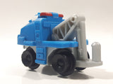 2003 Mattel Fisher Price Geotrax B4345 Tow Truck Blue Plastic Die Cast Toy Car Vehicle