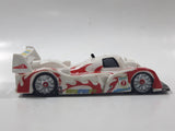 Disney Pixar Cars #7 World Grand Prix Shu Todoroki White Plastic Die Cast Toy Car Vehicle