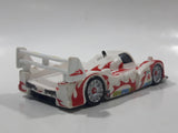 Disney Pixar Cars #7 World Grand Prix Shu Todoroki White Plastic Die Cast Toy Car Vehicle