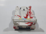 Disney Pixar Cars #7 World Grand Prix Shu Todoroki White Plastic Die Cast Toy Car Vehicle