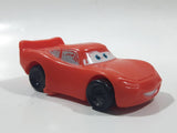 2008 Disney Pixar Cars Lightning McQueen Red Plastic Die Cast Toy Car Vehicle