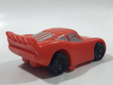 2008 Disney Pixar Cars Lightning McQueen Red Plastic Die Cast Toy Car Vehicle