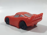 2008 Disney Pixar Cars Lightning McQueen Red Plastic Die Cast Toy Car Vehicle