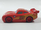 Disney Pixar Cars Lightning McQueen Red Plastic Die Cast Toy Car Vehicle C-082B