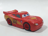 Disney Pixar Cars Lightning McQueen Red Plastic Die Cast Toy Car Vehicle C-082B