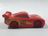 Disney Pixar Cars Lightning McQueen Red Plastic Die Cast Toy Car Vehicle C-082B