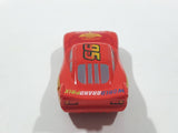 Disney Pixar Cars Lightning McQueen Red Plastic Die Cast Toy Car Vehicle C-082B