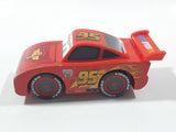 Disney Pixar Cars Lightning McQueen Red Wood Toy Car Vehicle
