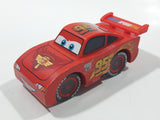 Disney Pixar Cars Lightning McQueen Red Wood Toy Car Vehicle
