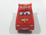 Disney Pixar Cars Lightning McQueen Red Wood Toy Car Vehicle