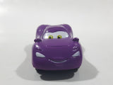 Disney Pixar Cars Purple Mini PVC Hard Rubber Toy Car Vehicle