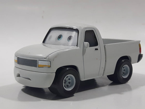 Mattel Disney Pixar Cars Final Lap Duff Wrecks Pickup Truck White Die Cast Toy Car Vehicle R8671