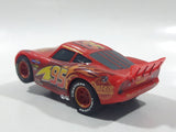 Disney Pixar Cars Carrera Lightning McQueen Red Toy Slot Car Vehicle - Busted Spoiler