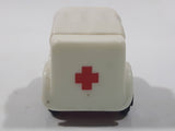 1999 Kinder Surprise Dog Ambulance Medic White Miniature Toy Car Vehicle K99 n 104
