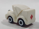 1999 Kinder Surprise Dog Ambulance Medic White Miniature Toy Car Vehicle K99 n 104