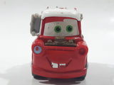 Disney Pixar Cars Tow Mater Tow Truck Fire Dept Red and White Die Cast Toy Car Vehicle M1697