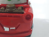 Disney Pixar Cars Tow Mater Tow Truck Fire Dept Red and White Die Cast Toy Car Vehicle M1697