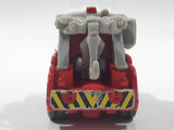 Disney Pixar Cars Tow Mater Tow Truck Fire Dept Red and White Die Cast Toy Car Vehicle M1697