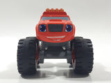 2014 Mattel Viacom Blaze & The Monster Machines Blaze Monster Truck Orange Red Die Cast Toy Car Vehicle