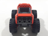 2014 Mattel Viacom Blaze & The Monster Machines Blaze Monster Truck Orange Red Die Cast Toy Car Vehicle