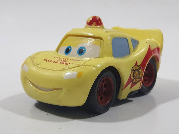Disney Pixar Cars Volunteer Fire Department Yellow Die Cast Toy Car Vehicle M1897