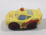 Disney Pixar Cars Volunteer Fire Department Yellow Die Cast Toy Car Vehicle M1897