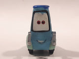 Disney Pixar Cars Fork Lift Guido Blue Hard Rubber Toy Car Vehicle