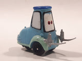 Disney Pixar Cars Fork Lift Guido Blue Hard Rubber Toy Car Vehicle