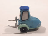 Disney Pixar Cars Fork Lift Guido Blue Hard Rubber Toy Car Vehicle