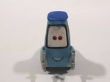 Disney Pixar Cars Fork Lift Guido Blue Hard Rubber Toy Car Vehicle